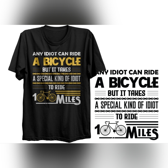 Bicycle Short Sleeve T-shirt Apparel Graphic T Shirt Bike Cyclist Lifestyle Love - Picture 1 of 1